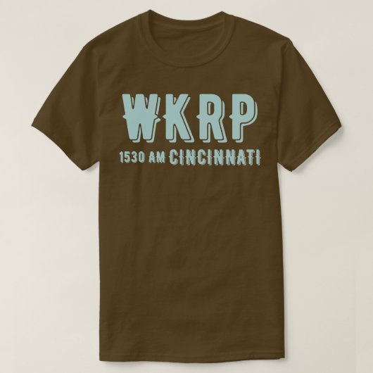 WKRP in Cincinnati T-shirt (Design voorkant)