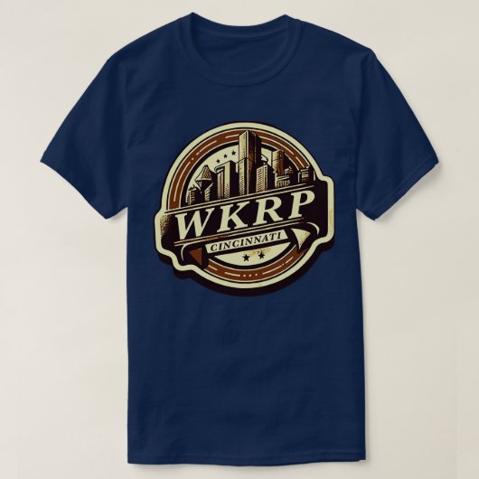 WKRP in Cincinnati T-shirt (Design voorkant)