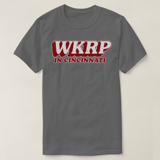 WKRP in Cincinnati vintage 1 T-shirt (Design voorkant)