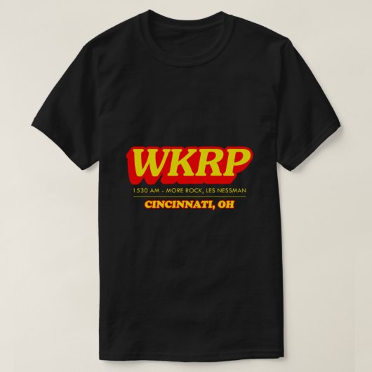WKRP logo Classic T-Shirt (Design voorkant)
