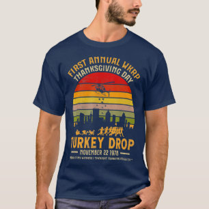 WKRP Thanksgiving Turkije is mijn getuige T-shirt
