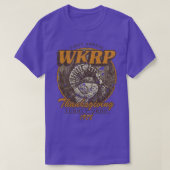 WKRP Turkije Drop 1978 Tas T-shirt (Design voorkant)