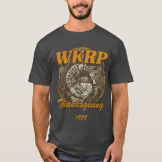 WKRP Turkije Drop 1978 Thirt met lange mouwen T-shirt