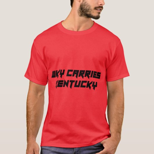 WKY brengt Kentucky T-shirt (Voorkant)