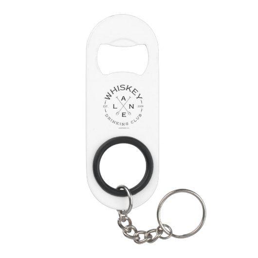 WL Drink Club Mini Flessenopener (Achterkant)