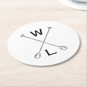 WL Drink Club Ronde Kartonnen Onderzetter (Gebogen)