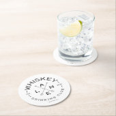 WL Drink Club Ronde Kartonnen Onderzetter (Insitu)