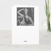 Wladyslaw Theodore Benda Bedankkaart (Achterkant)