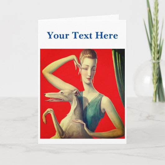 Wladyslaw Theodore Benda Bedankkaart (Voorkant)