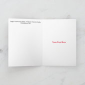 Wladyslaw Theodore Benda Bedankkaart (Binnen)