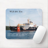 WLB 204 Elm mousepad Muismat (Met muis)