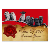 WLGRADUATION PARCHMENT WAX SEAL MONOGRAM (Voorkant Horizontaal)