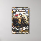 WLHS 50TH REUNION CLASS 1975 CANVAS AFDRUK (Voorkant)