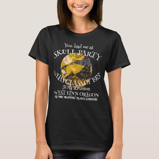 WLHS 5OTH REÜNIE KLAS VAN 1975 OF T-SHIRT (Voorkant)