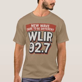WLIR 92.7 – Durf anders te zijn New Wave T-shirt
