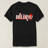 Wlir 92.7 radiostation t-shirt (Design voorkant)