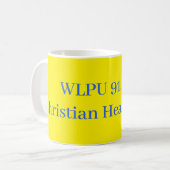 WLPU 91.1 FM Mug Koffiemok (Voorkant links)