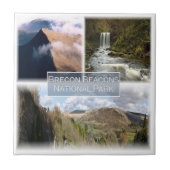 WLS005 BRECON BEACONS NATIONAL PARK, Wales, Tegeltje (Voorkant)
