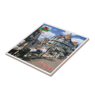 WLS009 WREXHAM, Wales Tegeltje