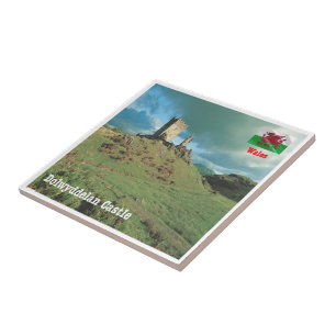 WLS015 DOLWYDDELAN CASTLE, Wales, Europa, Tegeltje