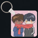 WLU Chibi Keychain<br><div class="desc">Cute cuddles from Kenta and James!</div>