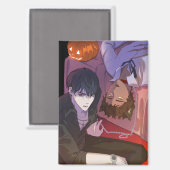 WLU Halloween-magneet Magneet (Voorkant / Achterkant)