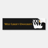 WLU Zoo SCI Bumpersticker (Voorkant)