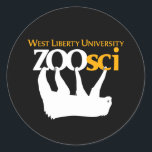 WLU Zoo Science 3" VinylSticker Ronde Sticker<br><div class="desc">Op Zoo Sci? Deel je liefde voor alles wat Zoo Sci met deze 3-inch vinyl WLU Zoo Science stickers!</div>