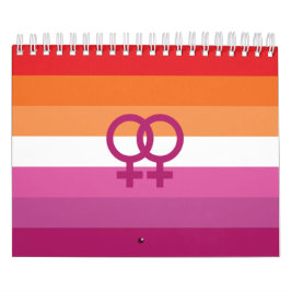 WLW Lesbian Pride Flag Kalender
