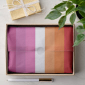 WLW Lesbian Pride Flag Tissuepapier (Geschenk)