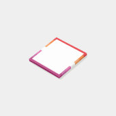 WLW Lesbische Pride-vlag Post-it® Notes (Schuin)