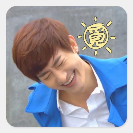 WLWI-sticker Vierkante Sticker (Voorkant)