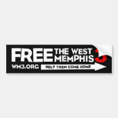 WM3 HELP HEN bumper sticker (Voorkant)