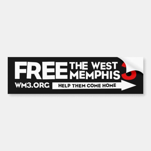 WM3 HELP HEN bumper sticker (Voorkant)