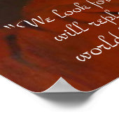 Wm Gladstone & Power of Love Quote Poster (Hoek)