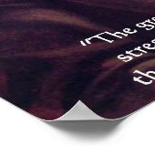 Wm James "Stress Genezen" Wijsheid Quote Poster do (Hoek)