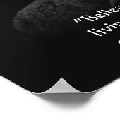 Wm James "Value of Life"-Poster van Rick London Poster (Hoek)