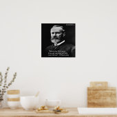 Wm James "Waarde Van Het Leven" Poster door Rick L (Keuken)