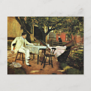 Wm. Merritt Chase, een zomermiddag in Nederland, Briefkaart