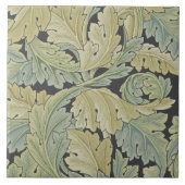 Wm Morris Acanthus Arts & Crafts Foliage Tile Tegeltje (Voorkant)