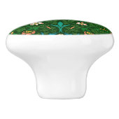 WM Morris Blackthorn Art Nouveau Pattern Keramische Knop (Zijkant)