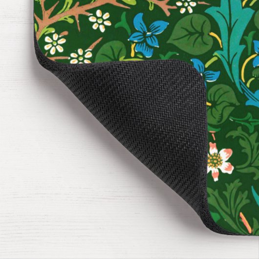 WM Morris Blackthorn Art Nouveau Pattern Muismat (Hoek)