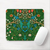WM Morris Blackthorn Art Nouveau Pattern Muismat (Met muis)