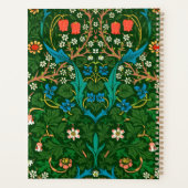 WM Morris Blackthorn Art Nouveau Pattern Planner (Achterkant)