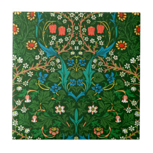 WM Morris Blackthorn Art Nouveau Pattern Tegeltje