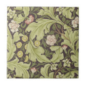 Wm Morris Leicester Tegeltje (Voorkant)