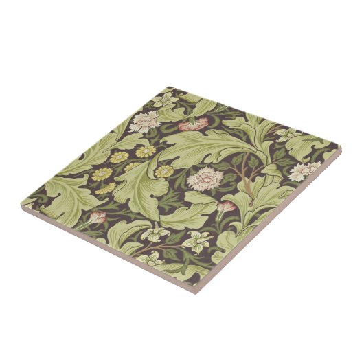 Wm Morris Leicester Tegeltje (Zijkant)