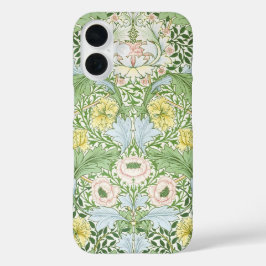 Wm Morris Myrtle Florale Art Nouveau Helder iPhone 16 Hoesje