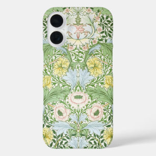 Wm Morris Myrtle Florale Art Nouveau Helder iPhone 16 Hoesje