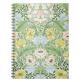 Wm Morris Myrtle Florale Art Nouveau Helder Notitieboek